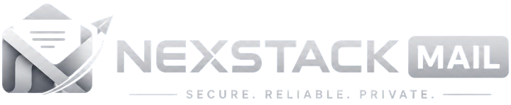 Nex Stack Mail — Secure. Reliable. Private.